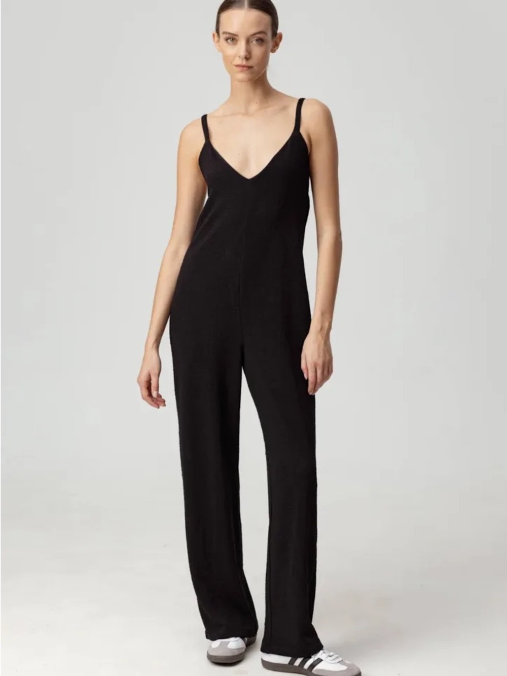 We are Sundays Zora jumpsuit in black size M
